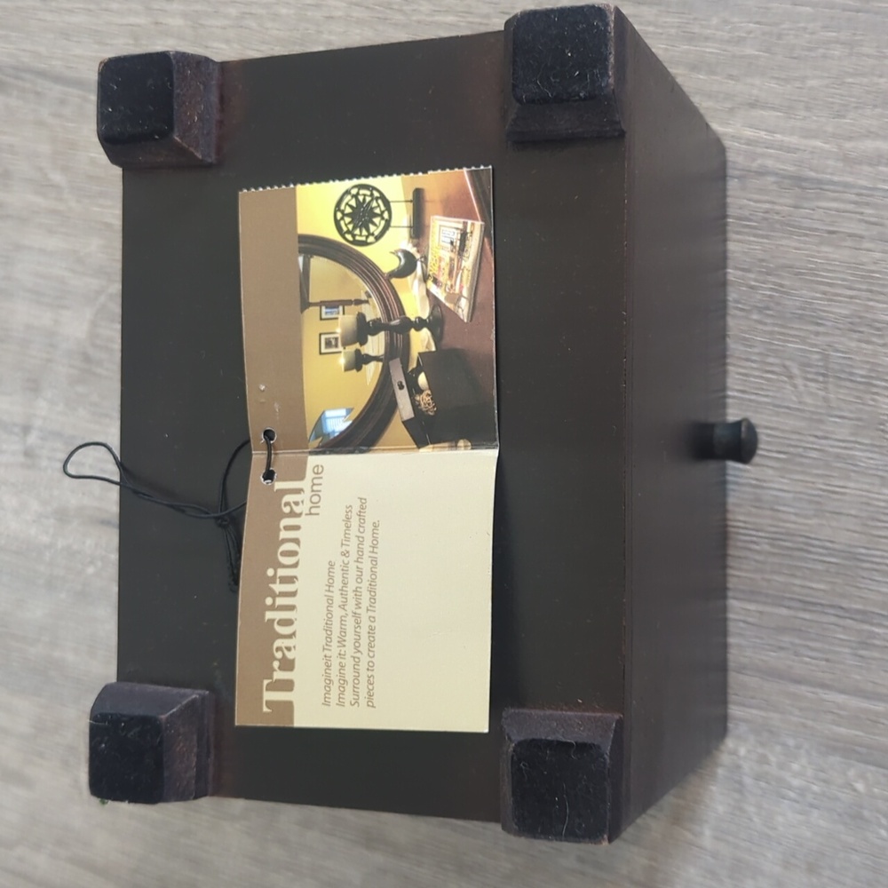 Wooden Keepsake Box - NWT - Picture 5 of 6